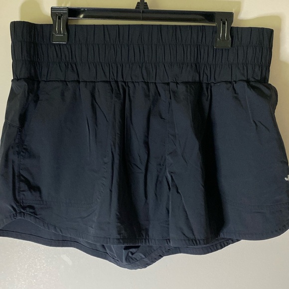 Women’s JOY LAB Wide waistband Running Athletic Shorts black lined XL - Picture 1 of 6